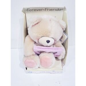Vintage Andrew Brownsword Forever Friends Teddy Bear Heart with Tags Plush Toy